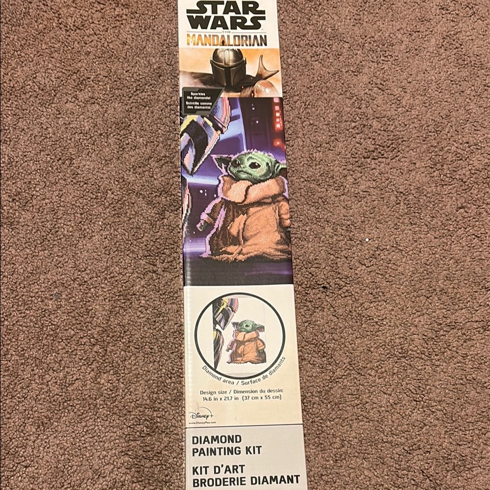 Star Wars Mandalorian Diamond Painting Kit